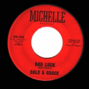 Dale & Grace - Stop And Think It Over / Bad Luck - 45 - Vinyl - 45''