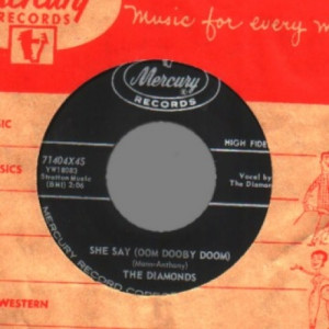 Diamonds - She Say (oom Dooby Doom / From The Bottom Of My Heart) - 45 - Vinyl - 45''
