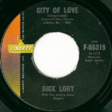 Dick Lory - City Of Love / Hello Walls - 45