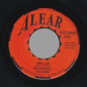 Don Dupree & Palisades - Phyllis / Power Of Love - 45 - Vinyl - 45''
