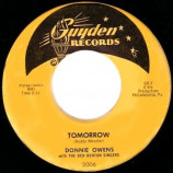 Donnie Owens - Tomorrow / Out Of My Heart - 45