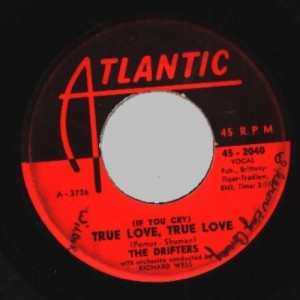 Drifters - True Love, True Love / Dance With Me - 45 - Vinyl - 45''