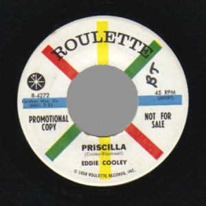 Eddie Cooley - Priscilla / A Spark Met A Flame - 45 - Vinyl - 45''