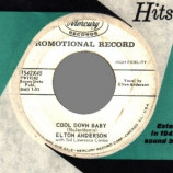 Elton Anderson With Sid Lawrence Combo - Cool Down Baby / Secret Of Love - 45