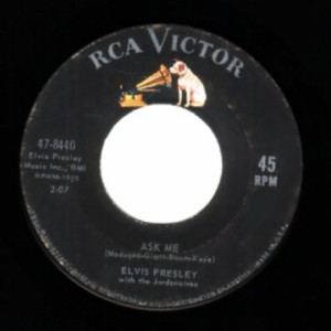 Elvis Presley - Ask Me / Ain't That Loving You Baby - 45 - Vinyl - 45''