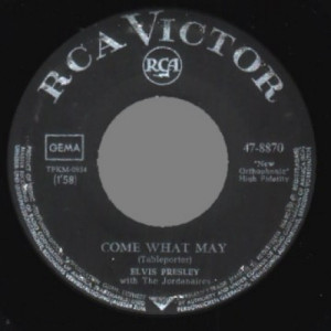 Elvis Presley - Love Letters / Come What May - 45 - Vinyl - 45''