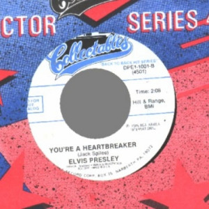 Elvis Presley - Milkcow Blues Boogie / You're A Heartbreaker - 45 - Vinyl - 45''