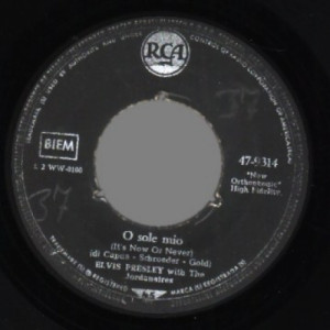 Elvis Presley - O Sole Mio / Make Me Know It - 45 - Vinyl - 45''