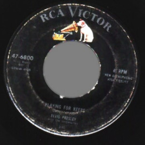Elvis Presley - Playing For Keeps / Too Much - 45 - Vinyl - 45''