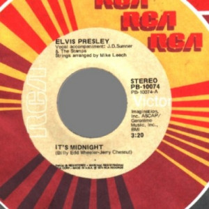 Elvis Presley - Promised Land / It's Midnight - 45 - Vinyl - 45''