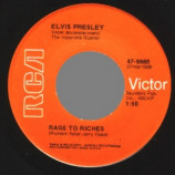 Elvis Presley - Where Did They Go Lord / Rags To Riches - 45