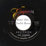 Embers - Solitaire / I'm Feeling All Right Again - 7