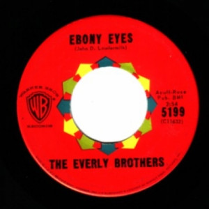 Everly Brothers - Ebony Eyes / Walk Right Back - 45 - Vinyl - 45''