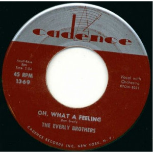 Everly Brothers - I Kissed You / Oh What A Feeling - 45 - Vinyl - 45''