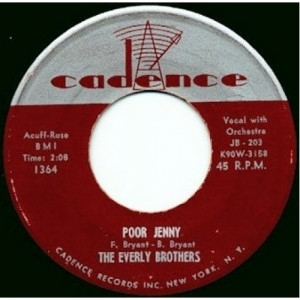 Everly Brothers - Take A Message To Mary / Poor Jenny - 45 - Vinyl - 45''