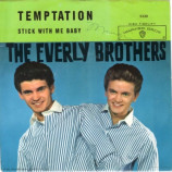 Everly Brothers - Temptation / Stick With Me Baby - 7