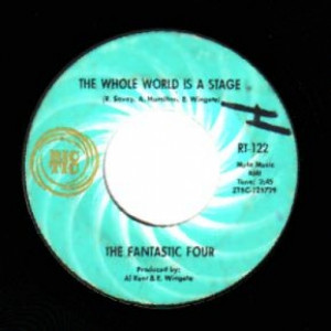 Fantastic Four - Ain't Love Wonderful / The Whole World Is A Stage - 45 - Vinyl - 45''