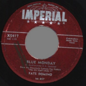 Fats Domino - Blue Monday / What's The Reason I'm Not Pleasing You - 45 - Vinyl - 45''