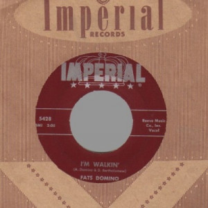 Fats Domino - I'm Walkin / I'm In The Mood For Love - 45 - Vinyl - 45''