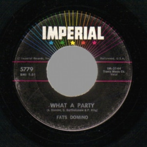 Fats Domino - Rockin' Bicycle / What A Party - 45 - Vinyl - 45''
