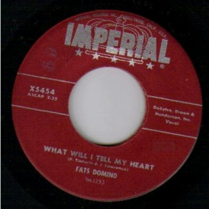 Fats Domino - What Wll I Tell My Heart / When I See You - 45 - Vinyl - 45''