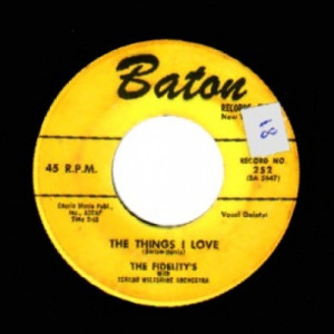 Fidelitys - The Things I Love / Hold On To Watcha Got - 45 - Vinyl - 45''