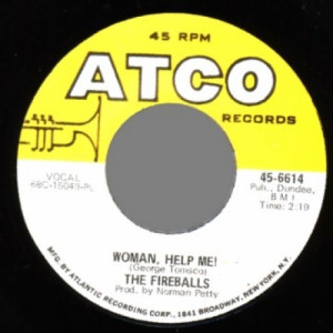 Fireballs - Come On React! / Woman Help Me! - 45 - Vinyl - 45''