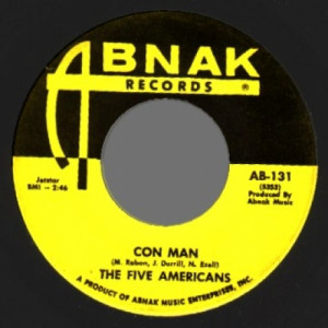 Five Americans - Con Man / Lovin' Is Livin' - 45 - Vinyl - 45''