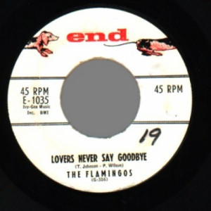 Flamingos - Lovers Never Say Goodbye / That Love Is You - 45 - Vinyl - 45''