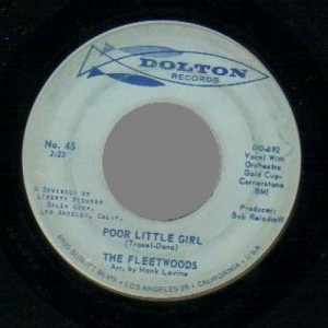 Fleetwoods - The Great Imposter / Poor Little Girl - 45 - Vinyl - 45''