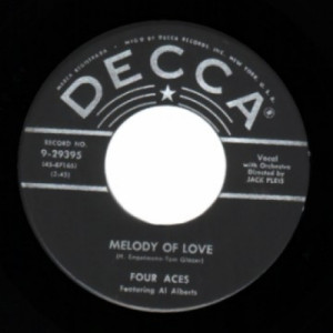Four Aces - Melody Of Love / There Is A Tavern In The Town - 45 - Vinyl - 45''