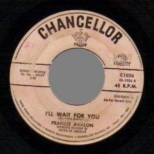 Frankie Avalon - What Little Girl / I'll Wait For You - 45 - Vinyl - 45''