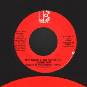 Fred Parris & 5 Satins - Memories Of Days Gone / Loving You - 45 - Vinyl - 45''