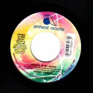 Freddie Cannon - Rockin' In My Socks / Same Instr. - 45 - Vinyl - 45''