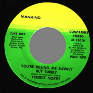 Freddie North - You're Killing Me Slowly But Surely / It's So Groovy Doing What You Want To Do - - Vinyl - 45''