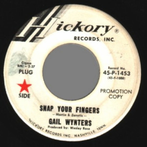 Gail Wynters - Snap Your Fingers / Find Myself A New Love - 45 - Vinyl - 45''