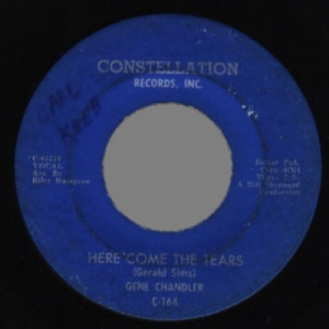 Gene Chandler - Here Come The Tears / Soul Hootenanny Pt 2 - 45 - Vinyl - 45''