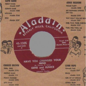 Gene & Eunice - I Gotta Go Home / Have You Changed Your Mind - 45 - Vinyl - 45''