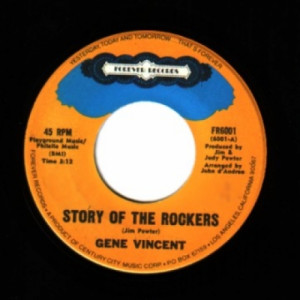 Gene Vincent - Story Of The Rockers / Pickin' Poppies - 45 - Vinyl - 45''