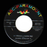 George Hamilton Iv - Only One Love / If I Possessed A Printing Press - 45