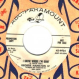 George Hamilton Iv - Who's Taking You To The Prom / I Know Where I'm Goin' - 45
