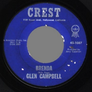 Glen Campbell - Turn Around Look At Me / Brenda - 45 - Vinyl - 45''