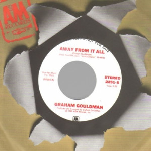 Graham Gouldman - Away From it all (mono b/w stereo) - 45 - Vinyl - 45''