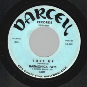 Harmonica Fats - Tore Up / I Get So Tired - 45 - Vinyl - 45''