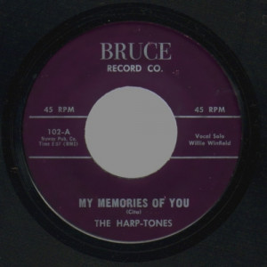 Harp-tones - My Memories Of You / It Was Just For Laughs - 45 - Vinyl - 45''