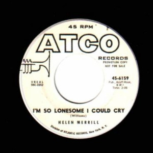 Helen Merrill - I'm So Lonesome I Could Cry / You Don't Know Me - 45 - Vinyl - 45''