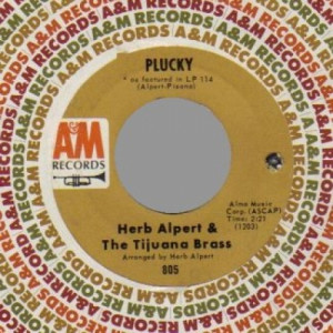Herb Alpert - The Work Song / Plucky - 45 - Vinyl - 45''