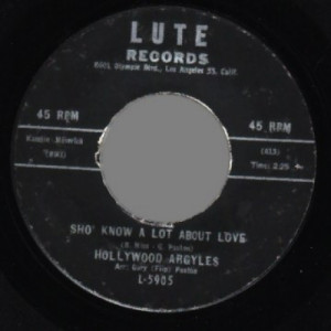Hollywood Argyles - Alley-oop / Sho' Know A Lot About Love - 45 - Vinyl - 45''