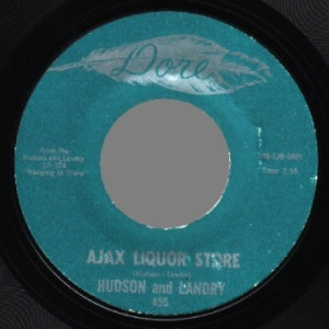Hudson & Landry - The Hippie & The Redneck / Ajax Liquor Store - 45 - Vinyl - 45''