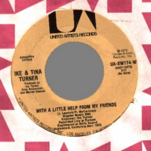 Ike & Tina Turner - Early One Morning / With A Little Help From My Friends - 45 - Vinyl - 45''
